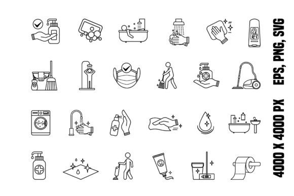 Download Hygiene Icon Set - Hygiene Collection