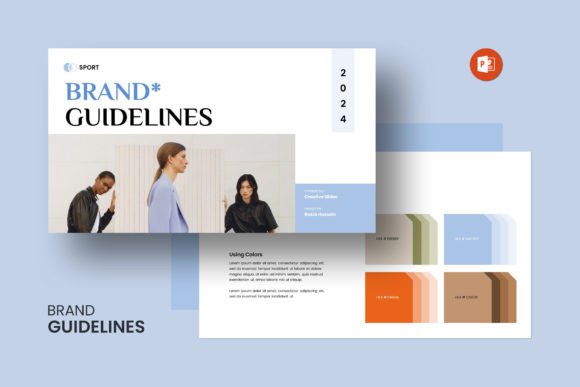 Download Brand Guidelines PowerPoint Template - Powerpoint Collection