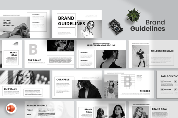 Download Brand Guidelines - PowerPoint Template - Powerpoint Collection