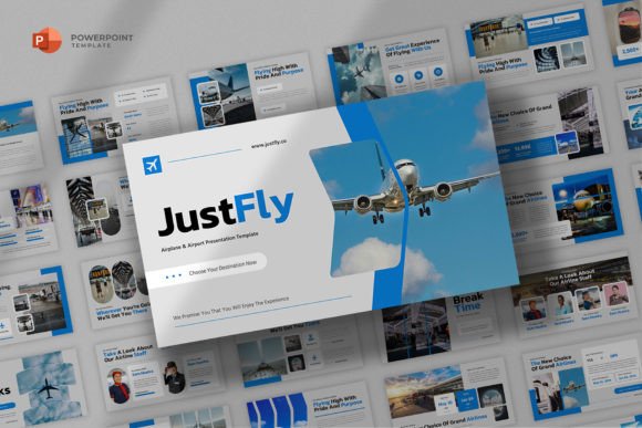 Download Airline Aviation Powerpoint Template - Powerpoint Collection