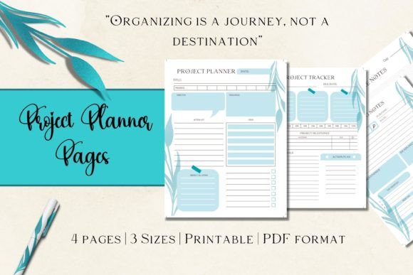 Download Daily Project Planner &amp; Meeting Notes - Note Collection