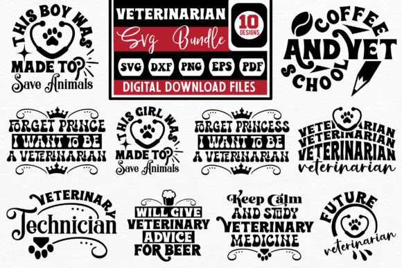 Download Veterinarian Svg Bundle - Veterinarian Collection