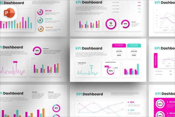 Download KPI Dashboard Infographic PowerPoint - Powerpoint Collection
