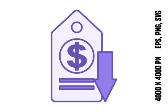 Download Colored Low Price Icon - Low price Collection