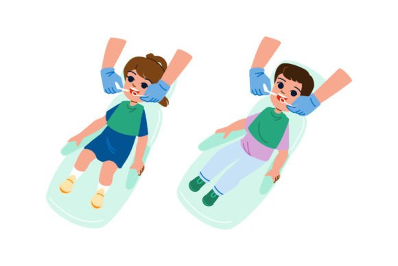 Download Dental Checkup Kid Vector - Checkup Collection