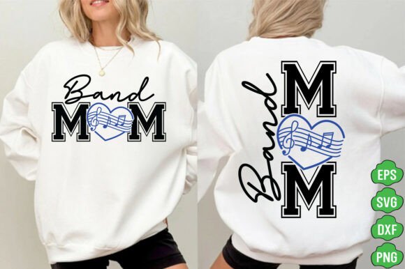 Download Band Mom SVG PNG.Band Mom Shirt, Mom PNG - Band Collection