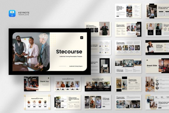 Download Leadership Training Keynote Template - Note Collection